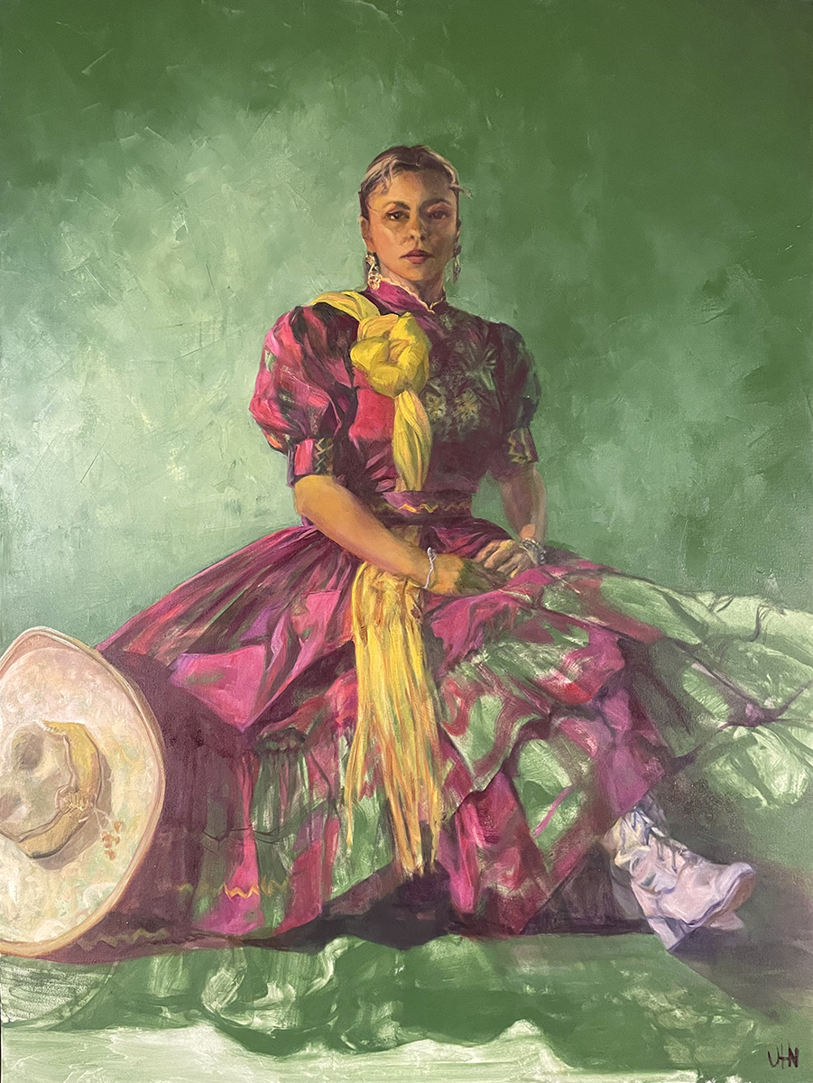 La Escaramuza - Painting by UTN, 